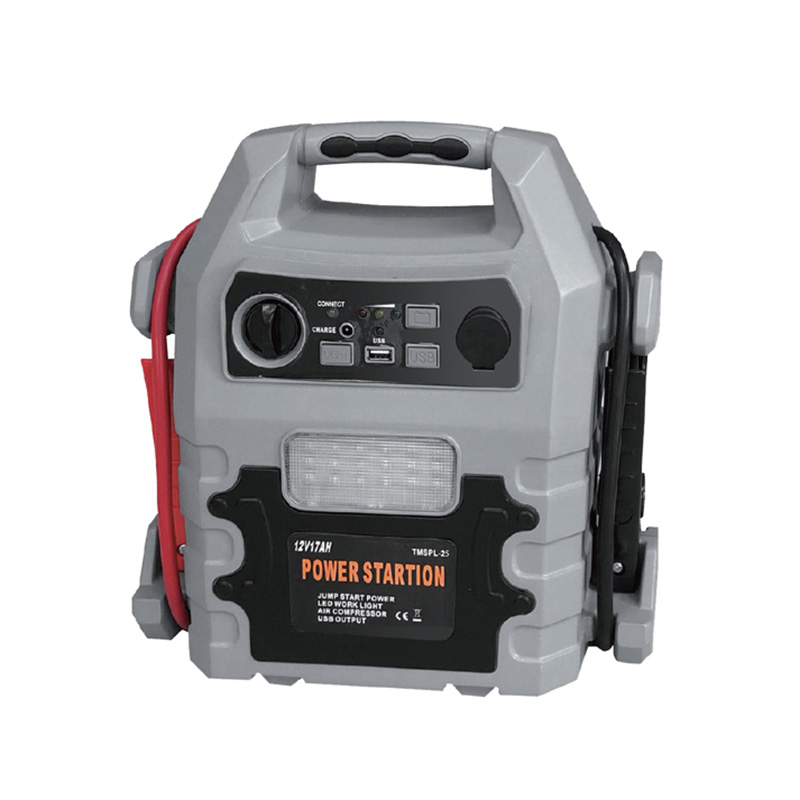 TMSPL-25 Jump Starter ที่ครอบคลุมพร้อมฟังก์ชันอัตราเงินเฟ้อและไฟส่องสว่าง